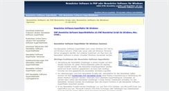 Desktop Screenshot of newsletter-software-php.de